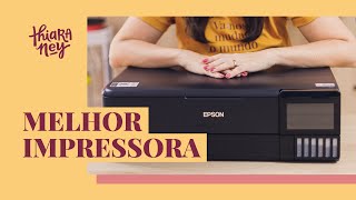 Review da Epson L8180 - melhor impressora para papelaria!
