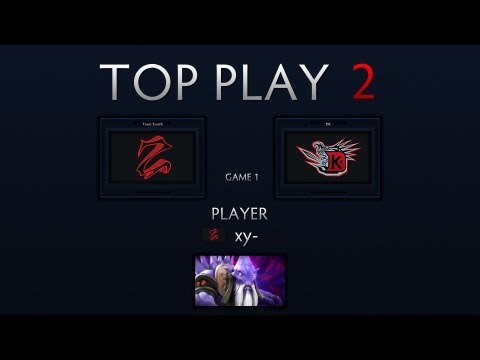 Dota 2 TI3 Top Play - Clip 2 - Vacuum Escape (Good Commentary)