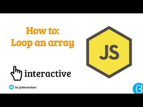 How To Loop Through An Array In Javascript Beginner Tutorial