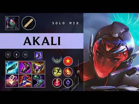 Akali Mid vs Viktor - VN Challenger Patch 26.04