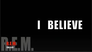 I Believe / R. E. M. /inglés/español