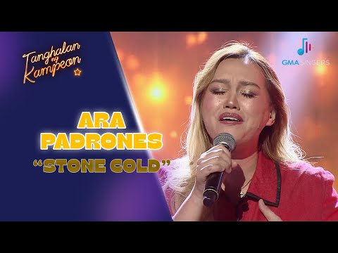 Ara Padrones, ginulat ang Inampalan sa 'Stone Cold' performance! | Tanghalan Ng Kampeon 3