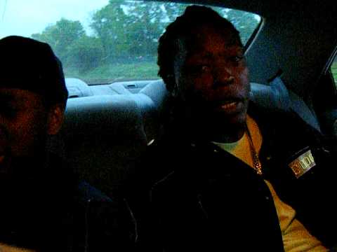 P. Vera, Jay Sweetz and Red on the Way to a show with P. Cutta and E. Ness