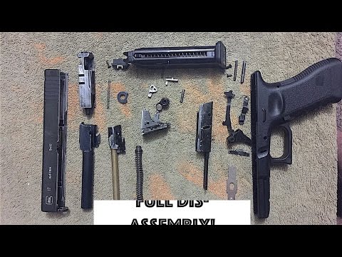 How to Fully Dis-assemble Your WE G17 Glock Pistol (Part 1)