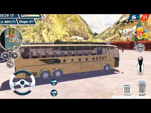 Offroad Army Bus Simulator 2019: New Bus Simulator - Android GamePlay 3D Part 2