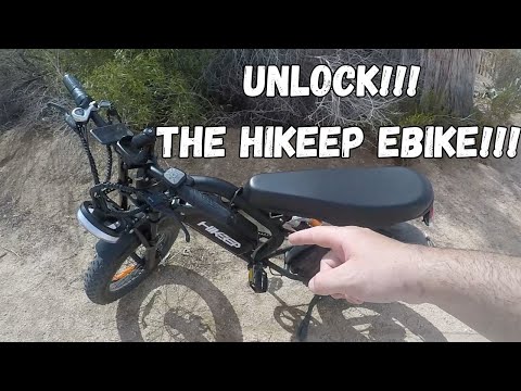 HOW TO UNLOCK THE HIKEEP EBIKE!