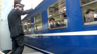 preview picture of video '2012.02.11 SLバレンタイン号高崎発車　SL Valentain departing at Takasaki Station.'