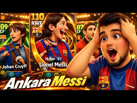 ANKARA MESSI 110 PACK OPENING 😱🔥 | BUNAQA O‘YINNI HALI KO‘RMAGANSIZ!