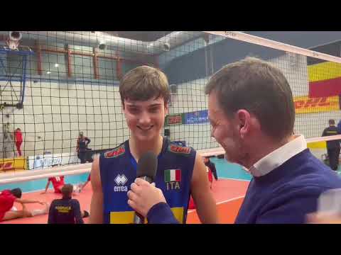 WEVZA U17 maschile: le parole di Simone Porro dopo Italia-Spagna 3-2