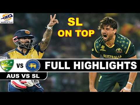FULL HIGHLIGHTS | AUSTRALIA VS SRI LANKA ICC T20 WORLD CUP 2026 MATCH HIGHLIGHTS | AUS VS SL 2026