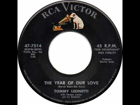 The Year Of Our Love (Moore - Davie) - Tommy Leonetti (April 1959)