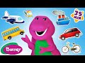 Transportation For Kids Trains Cars Trucks Planes Boats ️ Barney The Dinosaur