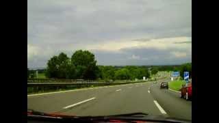 preview picture of video '14.06.2010 (16:29) BAB 8: Bernau am Chiemsee (Bayern)'
