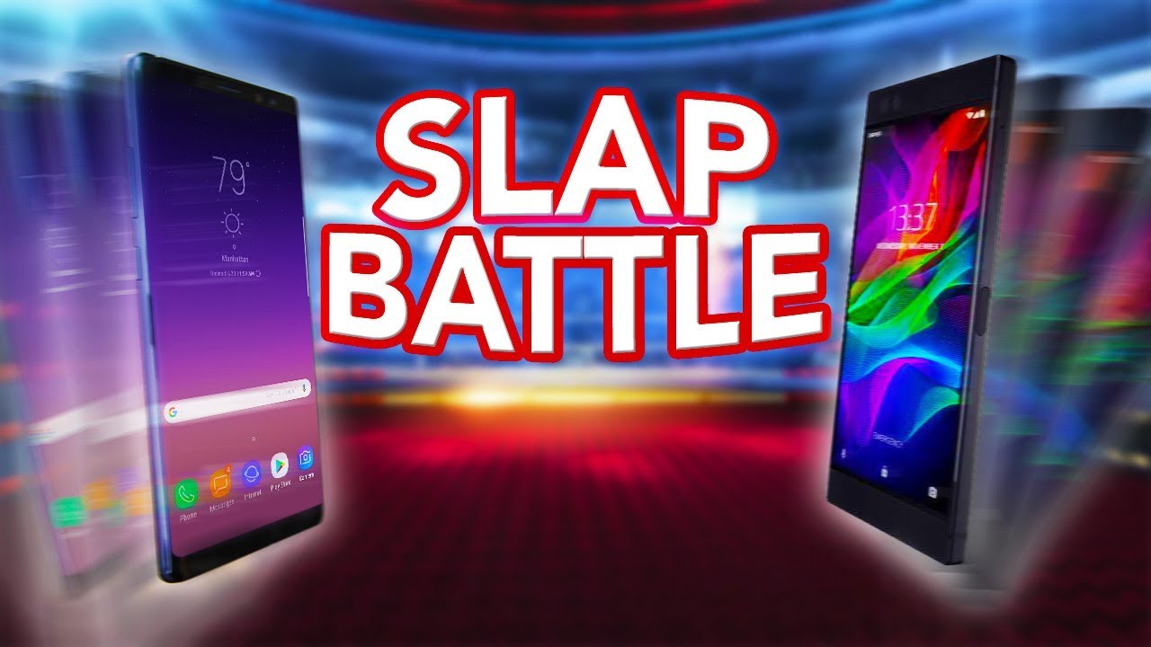 Galaxy Note 8 Vs Razer Phone Slap Battle!! WHO WILL WIN?!