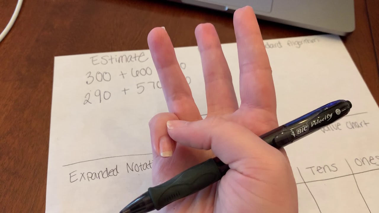 Addition Number Poster