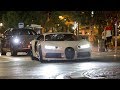 Bugatti Chiron Driving Sounds And Fast Accelerations