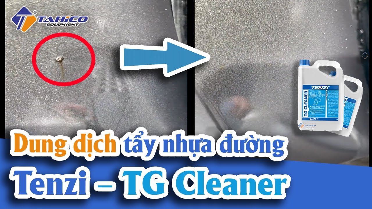 Dung dịch tẩy nhựa đường Tenzi - TG Cleaner 4 lít 12
