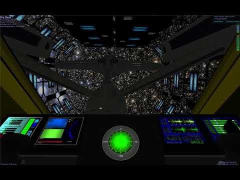 Celestia USS Enterprise 1701-A In Dry Dock On Earth Tour