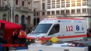 preview picture of video 'Ambulancia Protección Civil Ferrol'