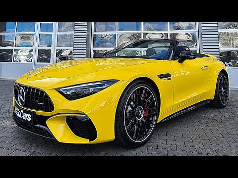 2023 New Mercedes AMG SL 55 Roadster - Features, Interior, Exterior, Sound & Drive