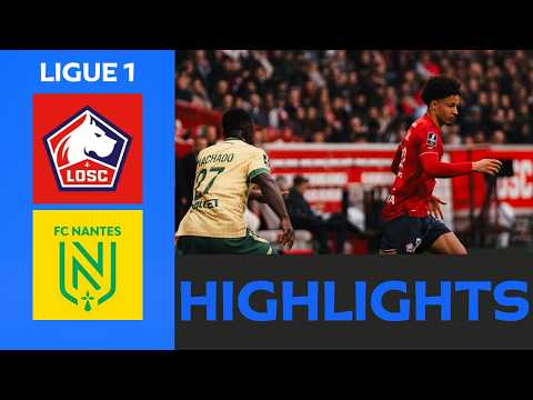 Lille - Nantes | 1-0 | Highlights | Ligue 1 2025-26 | lille nantes