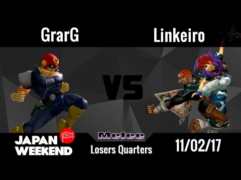 Melee [JW Feb17] GrarG (Falcon) vs Linkeiro (Roy, Ganon) Losers Quarters