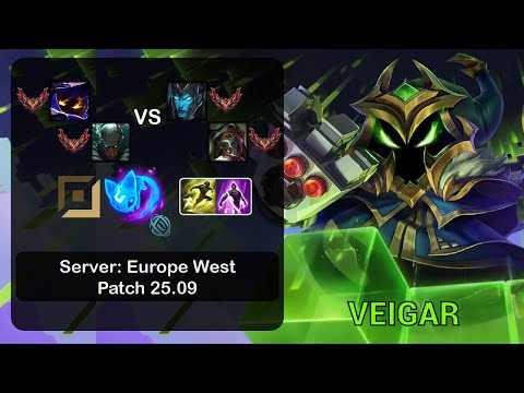 Veigar APC + Pyke vs Kalista + Renata Glasc - EUW GrandMaster - Patch 25.09