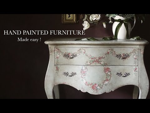 Get the hand painted look with IOD‘s paint inlays