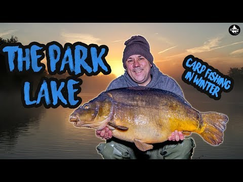 Carp Fishing In Winter 2018 - Fishing The Park Lake - Vlog #2 😀