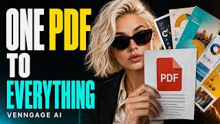 I Turned One PDF Into an Infographic, Report and Social Campaign With AI