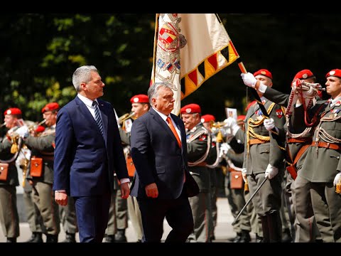 Orban bei Ankunft in Wien ausgebuht, Nehammer will unbequeme Themen ansprechen