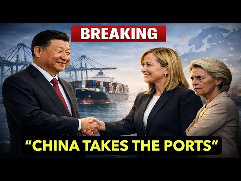 Italy Defies EU as China Seizes Strategic Ports — Brussels in Full Crisis