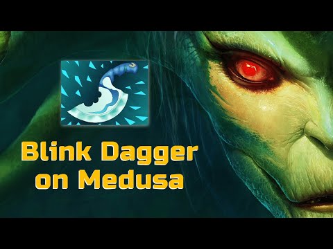 Why I bought Blink Dagger for Medusa | 1K MMR break-down | 7.27