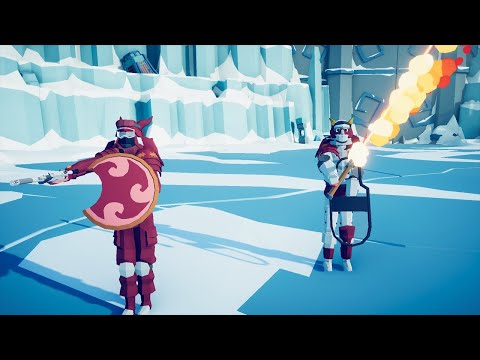 MACHINE A WARRIOR vs 100x UNITS - TABS - Totally Accurate Battle Simulator