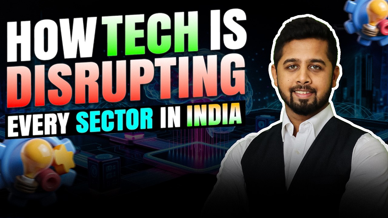 How Emerging Technologies are disrupting every sector in India..Top tech cos to invest