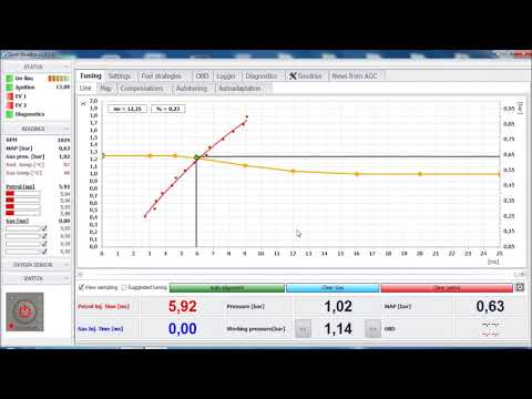 Autokalibracja sterownika autogaz LPG Zenit (model Blue Box)