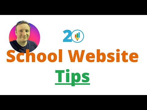 20 School Website Tips