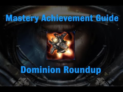 Dominion Roundup Mastery Achievement - Starcraft 2 Wings of Liberty