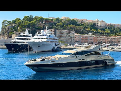 Exploring Billionaires Playground Luxury Yacht’s In Monte-Carlo #billionaire   #luxury #viral #views