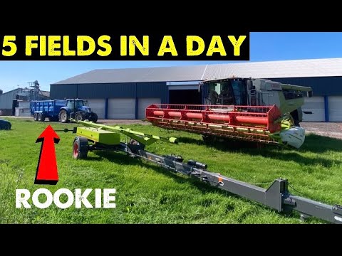 CAN’T CUT QUICK ENOUGH | ROOKIE TAKES THE WHEEL | TRAFIC CONTROL  #CRAWFORDFARMS #099