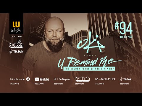 U REMIND ME Solo #94 - 90s RNB Club Classics - The Golden Years Of RnB - Instagram: deejayoki