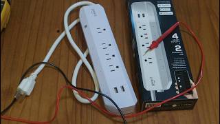 Fixing a Geeni smart powerstrip GN-SW023 ground shorted to neutral GFCI trip manufacturing defect