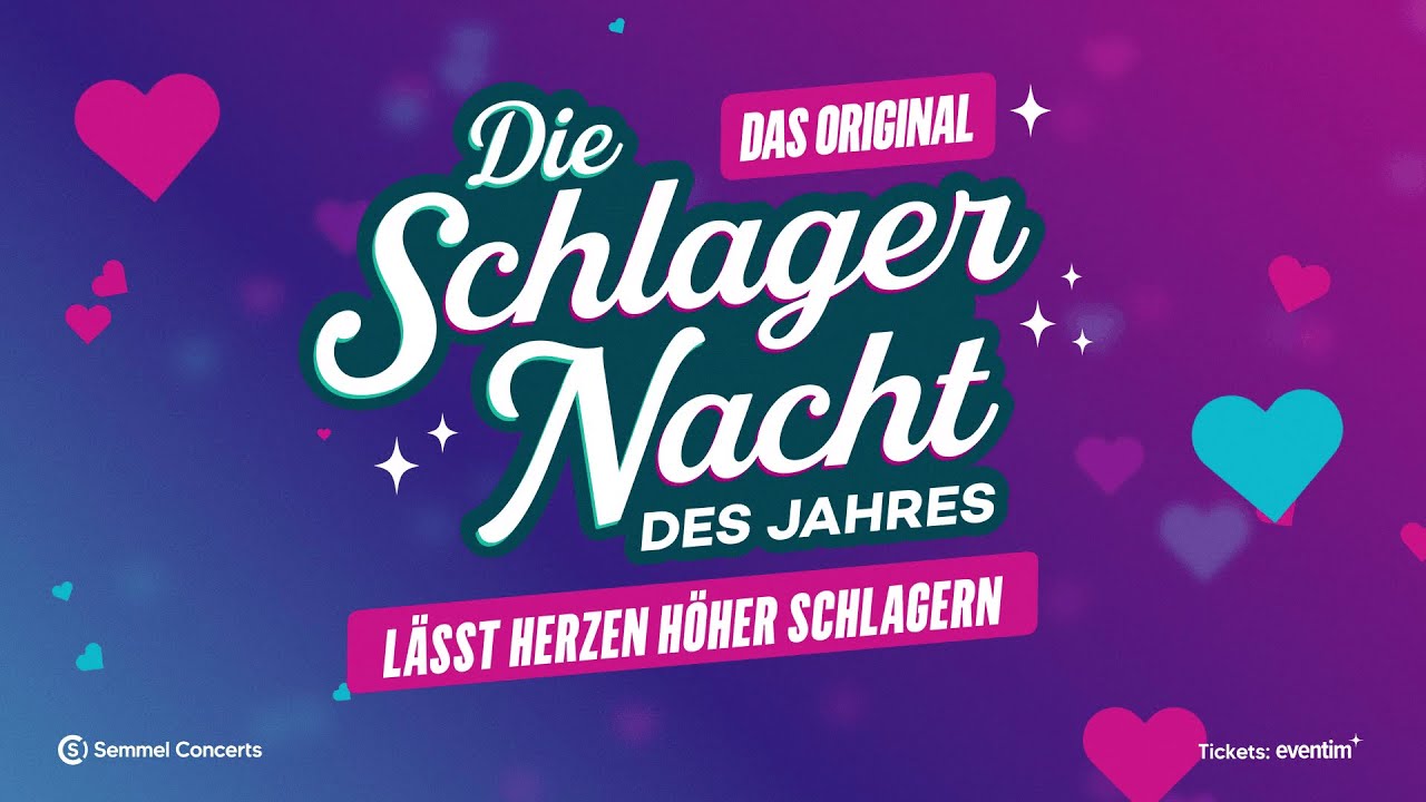 Die Schlagernacht des Jahres 2026 - DAS ORIGINAL - Trailer