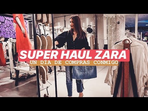 MODA | Haul de Zara nueva temporada – 1 día de compras conmigo y super sorteos!