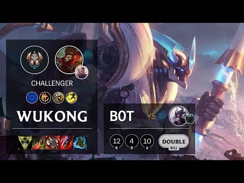 Wukong Bot vs Syndra - EUW Challenger Patch 10.10