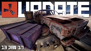 FULL ITEM PURPLE LOOT CRATES! | RUST UPDATE NEWS 13 JAN '17