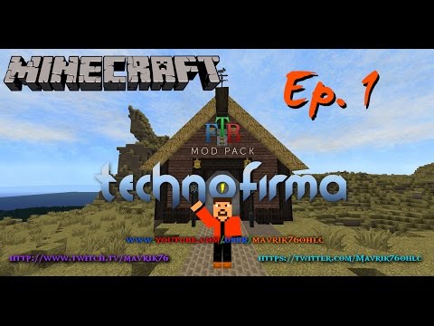 Minecraft [FTB] Technofirma Ep. 1