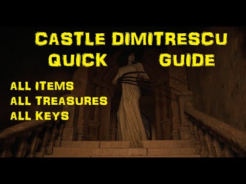 Chapter 2: Castle Dimitrescu All items and treasures - Resident Evil Village