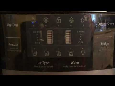 Restore Samsung refrigerator button functionality