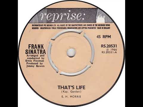 UK New Entry 1966 (404) Frank Sinatra - That's Life